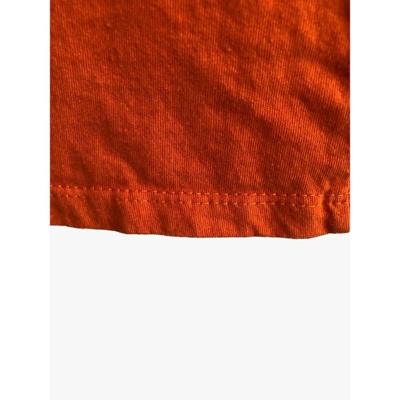 Unbranded Halloween Tee-Shirt Orange with Black Sparkly Lettering Women's Sz Lrg - Picture 5 of 8